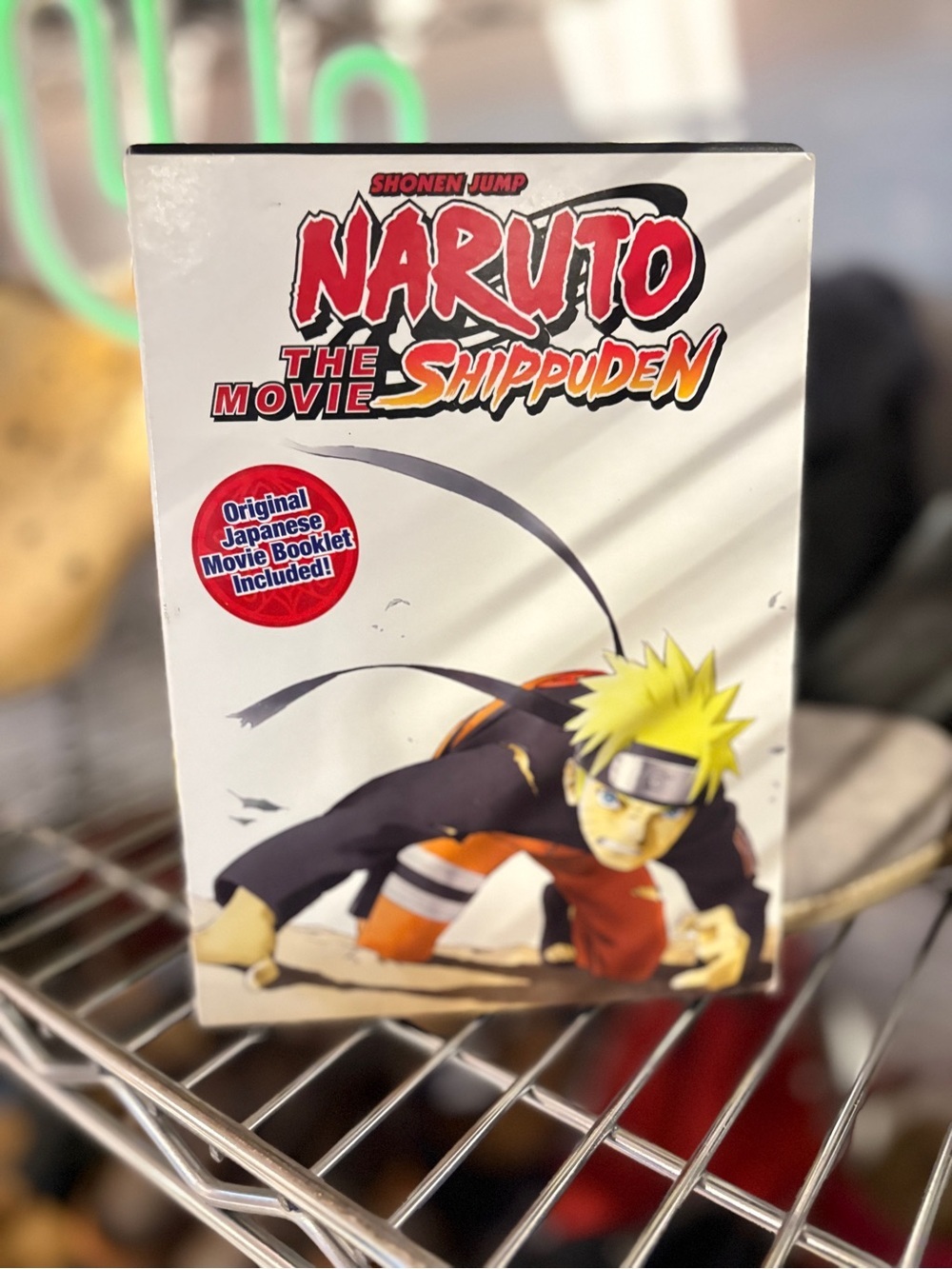Naruto Shippuden The Movie DVD Complete With Slipcover & Japanese Booklet